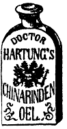 Schutzmarke Dr. Hartung's Chinarinden-Oel